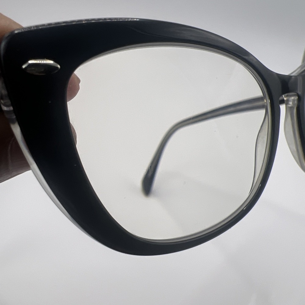 Ray-Ban RB5366 2034 Top Black Cat Eye Womens Eyeglasses 54-18-140 Frames Only - Picture 14 of 16